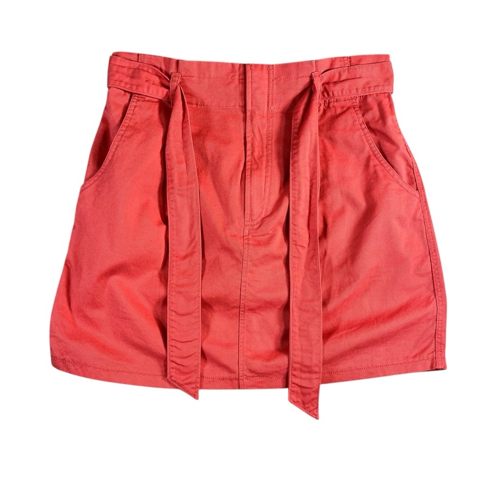 Loft‎ Women's Tie Waist Pocket Mini Skirt Size 10